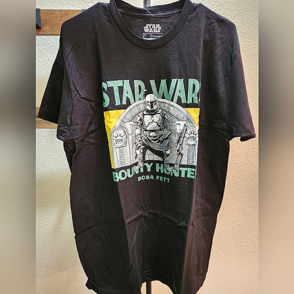 Star Wars The Book of Boba Fett Bounty Hunter Throne T-Shirt- unisex